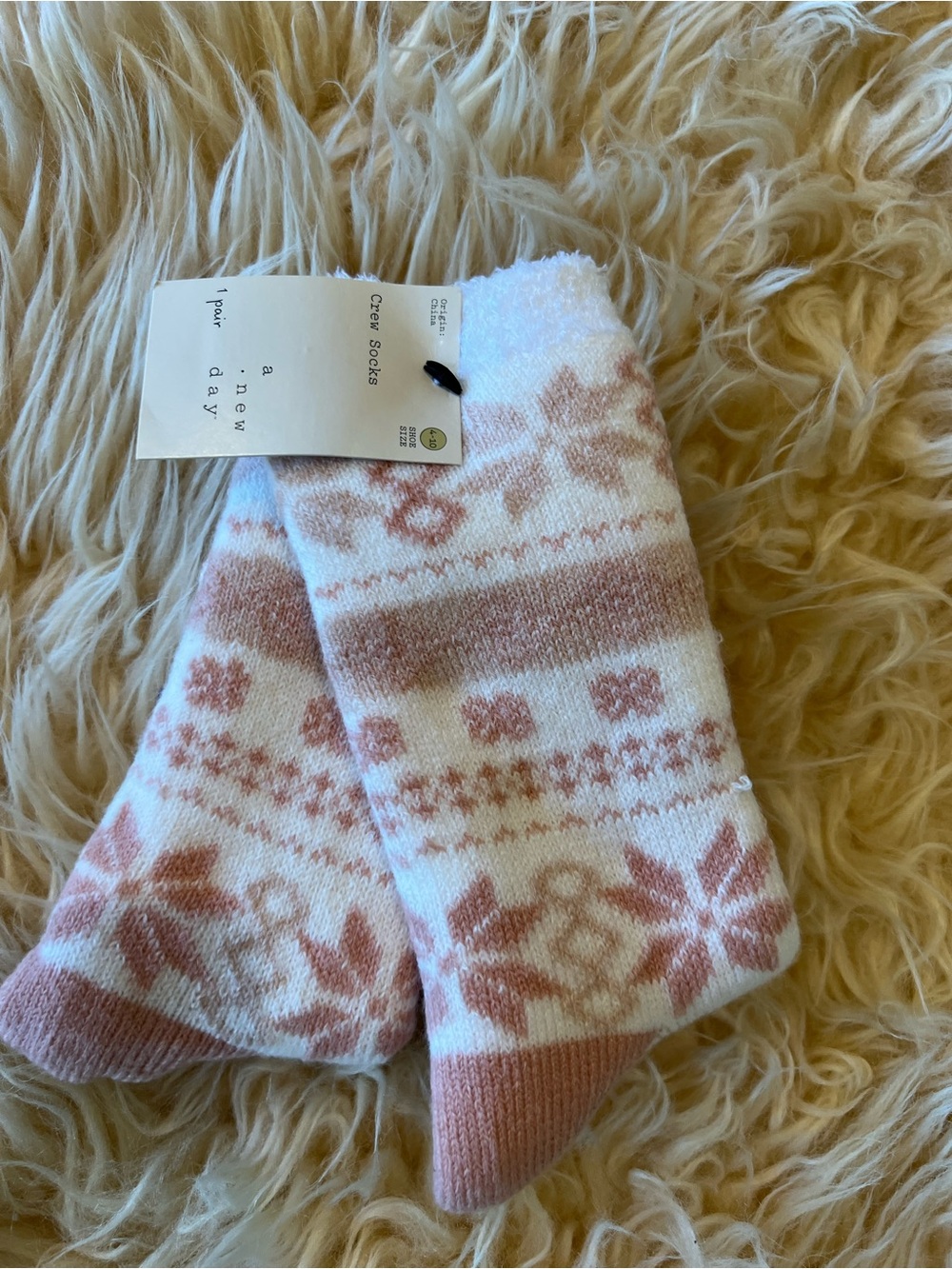 Crew socks a new day